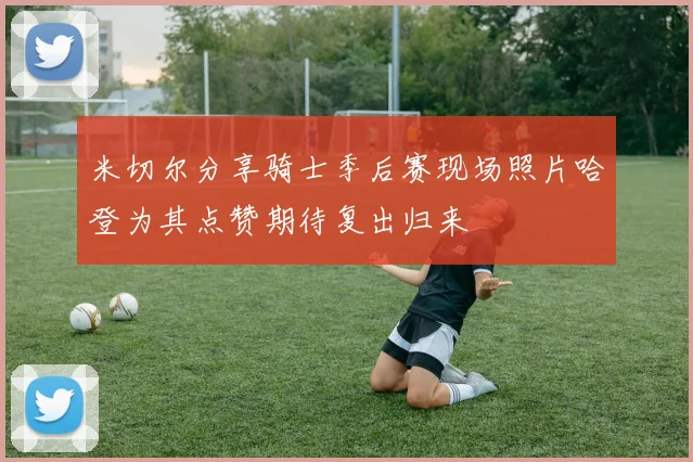 米切尔分享骑士季后赛现场照片哈登为其点赞期待复出归来
